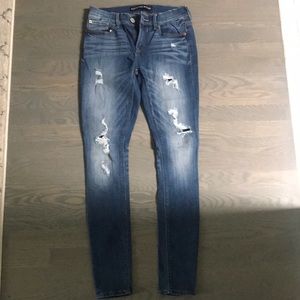 Express high waisted jeans